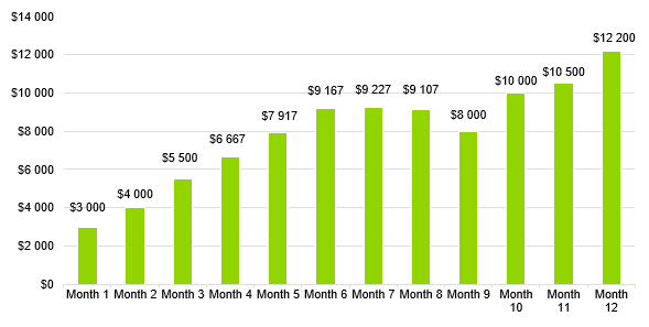 language school business plan - gross margin