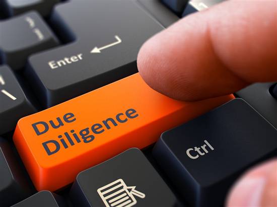 Due diligence of the enterprise