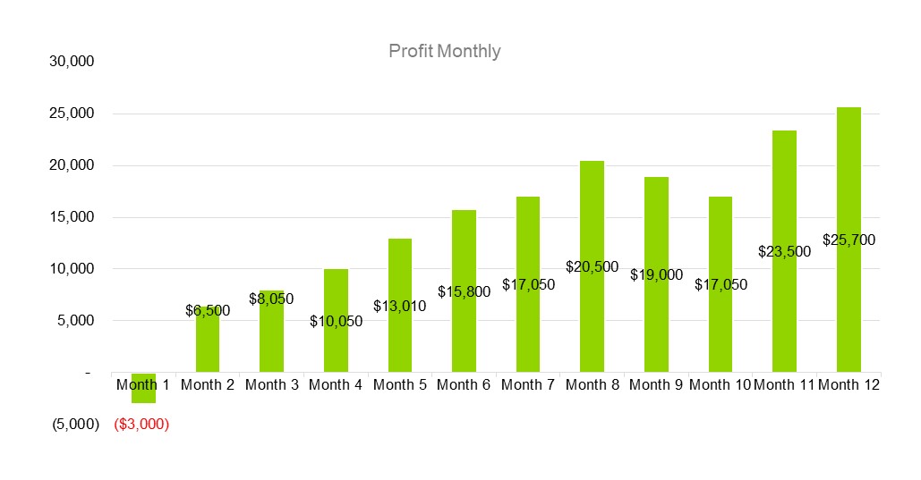 Business Plan With Financial Projections - Profit Monthly
