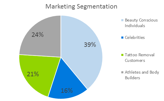 Lazer Hair Removal Business Plan - Marketing Segmentation