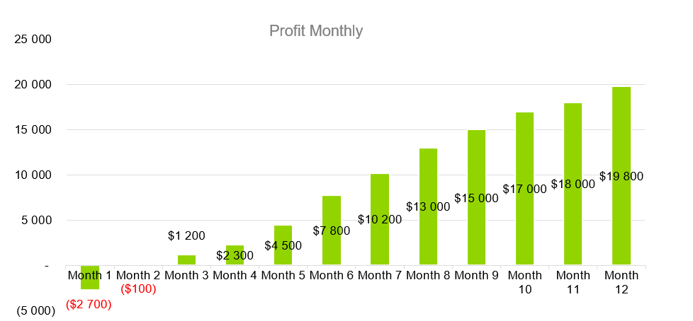 Online Store Business Plans-Profit Monthly